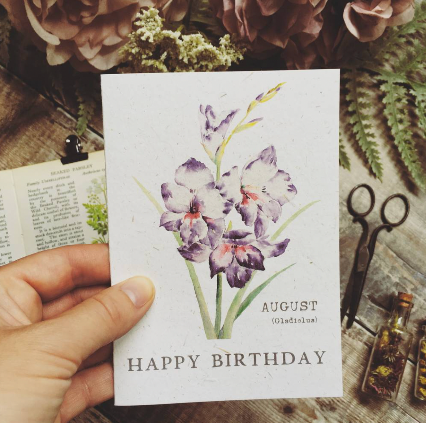 March Birthday Card