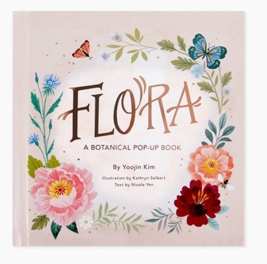 "Flora" Pop Up Book