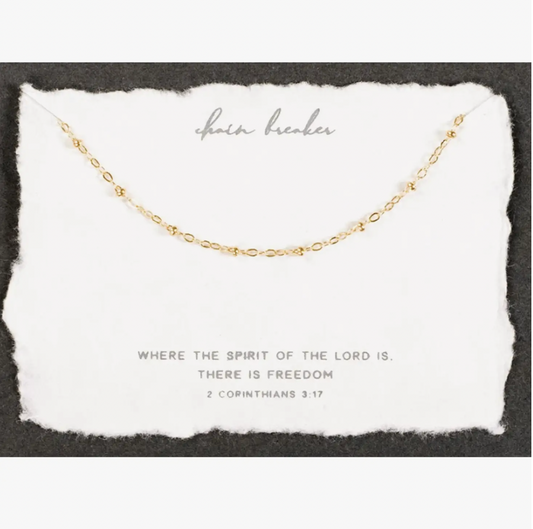 Chain Breaker Necklace - Dear Heart Co.