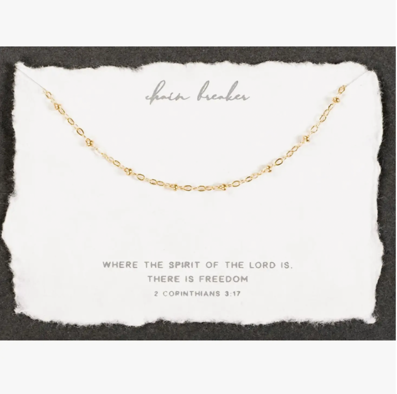Chain Breaker Necklace - Dear Heart Co.