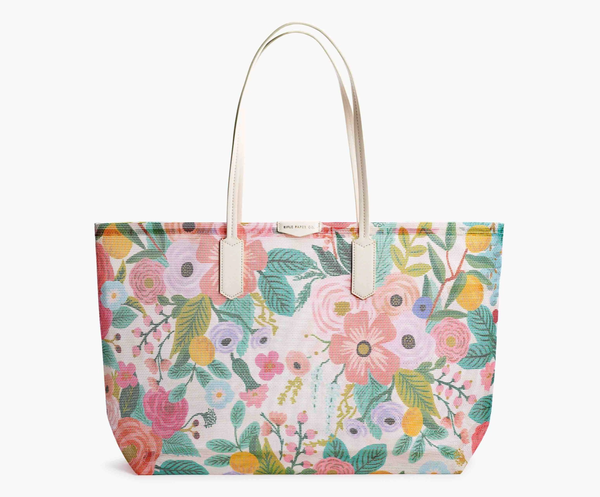 Garden Party Mesh Tote And Sunscreen Bag