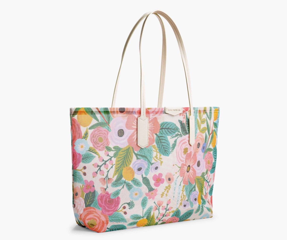 Garden Party Mesh Tote And Sunscreen Bag