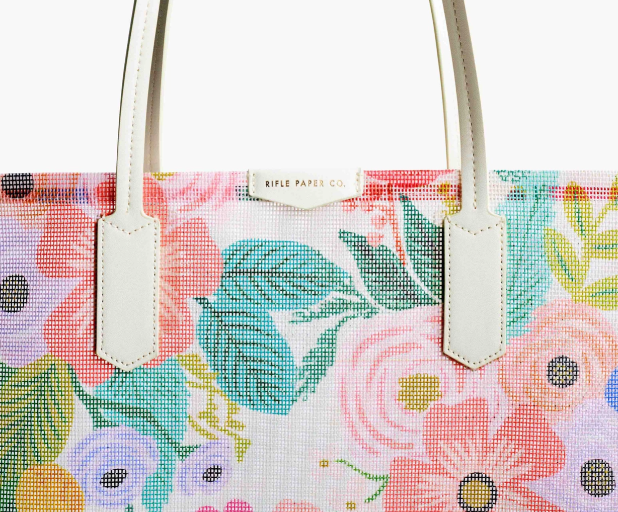 Garden Party Mesh Tote And Sunscreen Bag