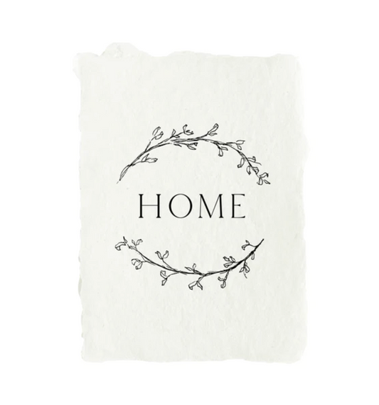 Home With Branches Art Print
