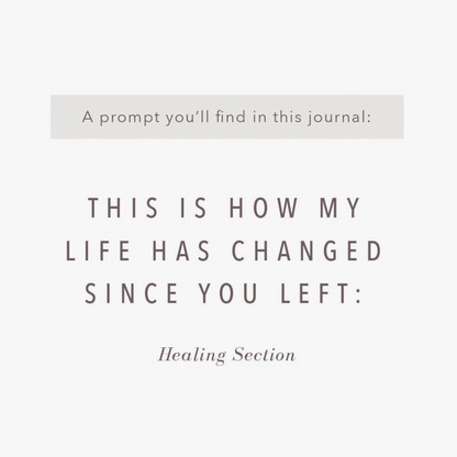 My Healing Journal - grief