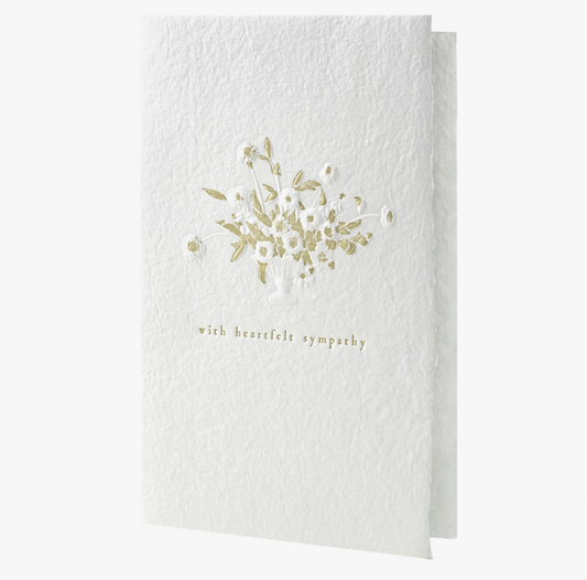 Sympathy Bouquet card - Oblation Papers & Press