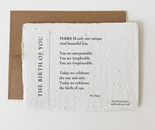 The Birth Of You Card