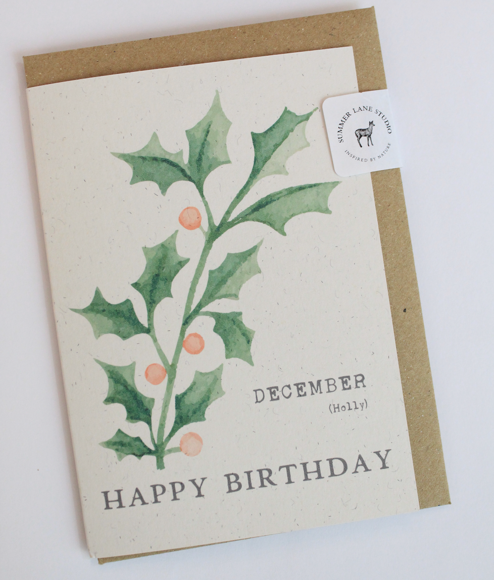 March Birthday Card
