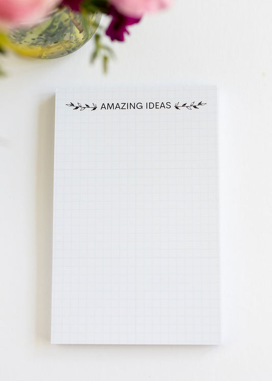 Amazing Ideas Grid Notepad