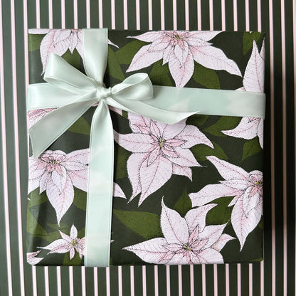 Poinsetta Wrapping Paper