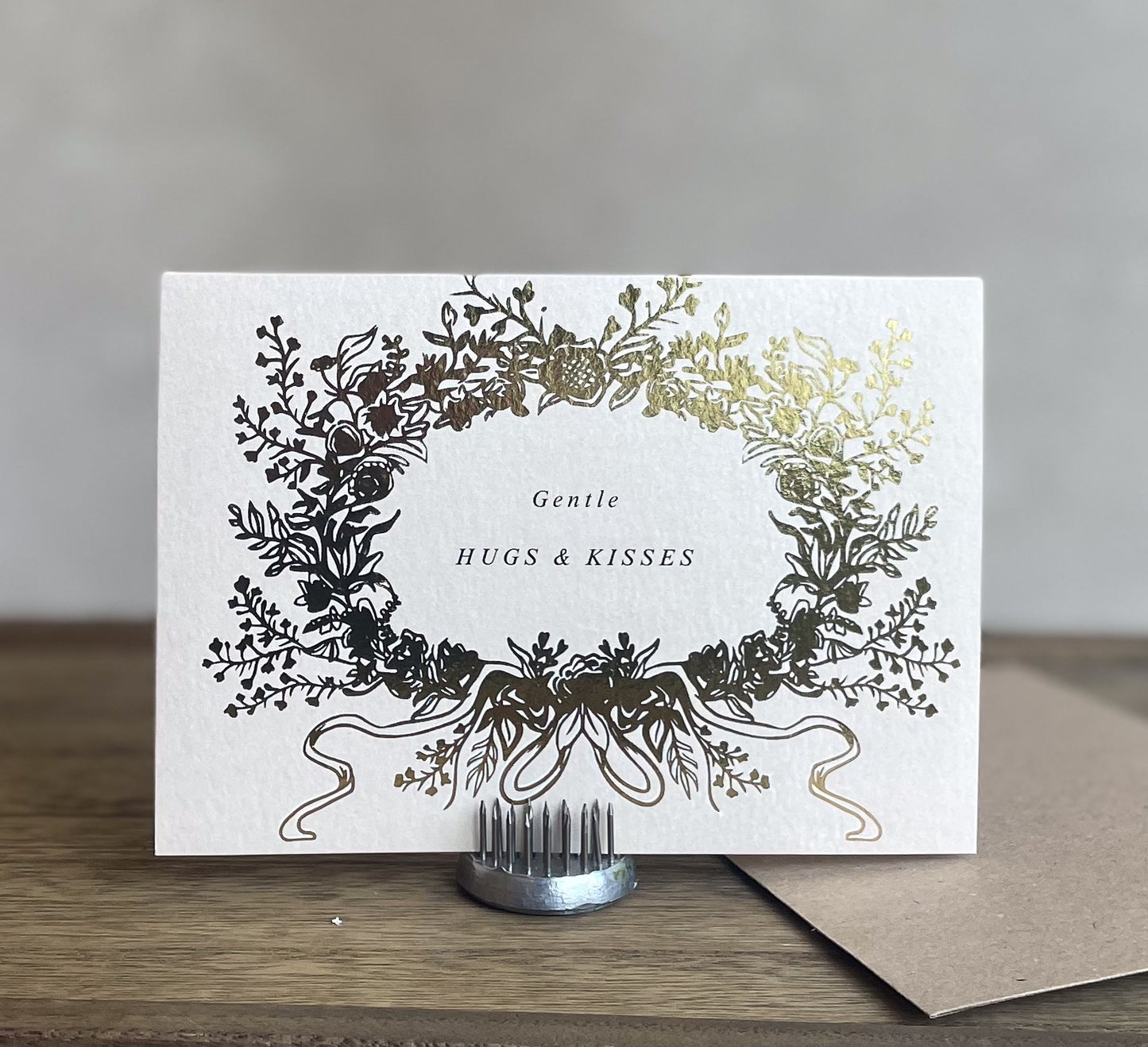 Gentle Hugs & Kisses Card