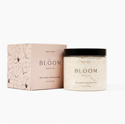 Bloom Bath Soak- Wild Rose