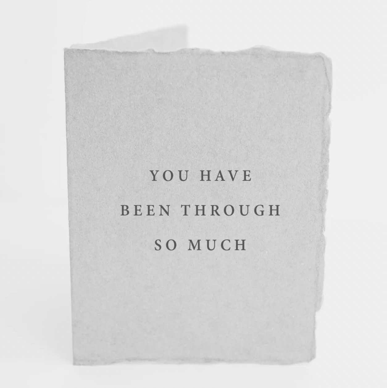 "You Have Been Through So Much" Card