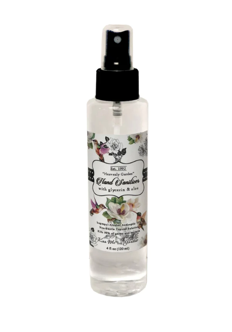 Heavenly Garden Hand Sanitizer Spray - Kiss Me In The Garden