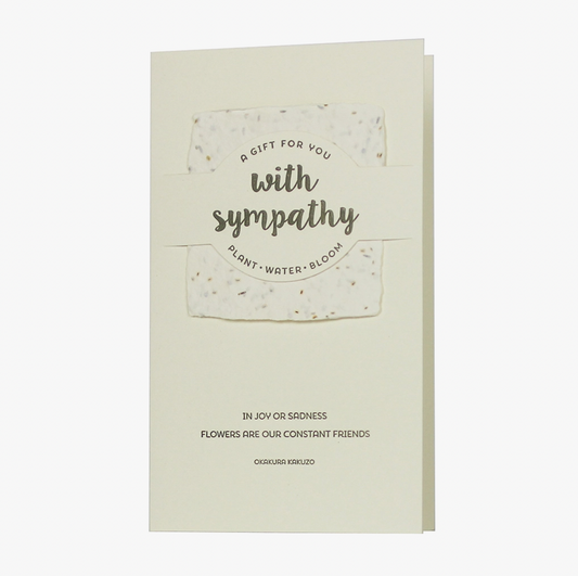 With Sympathy  Card