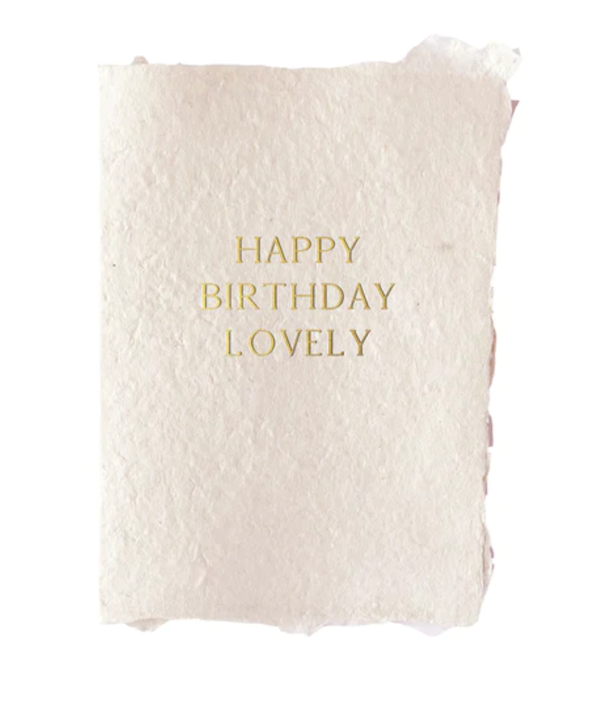 Happy Birthday Lovely Card