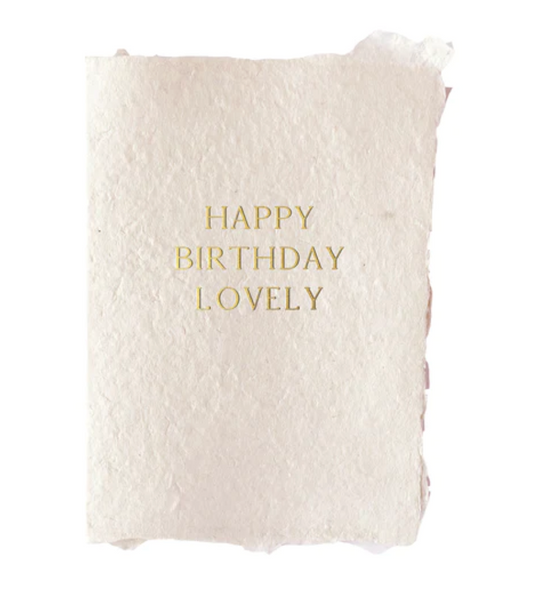 Happy Birthday Lovely Card