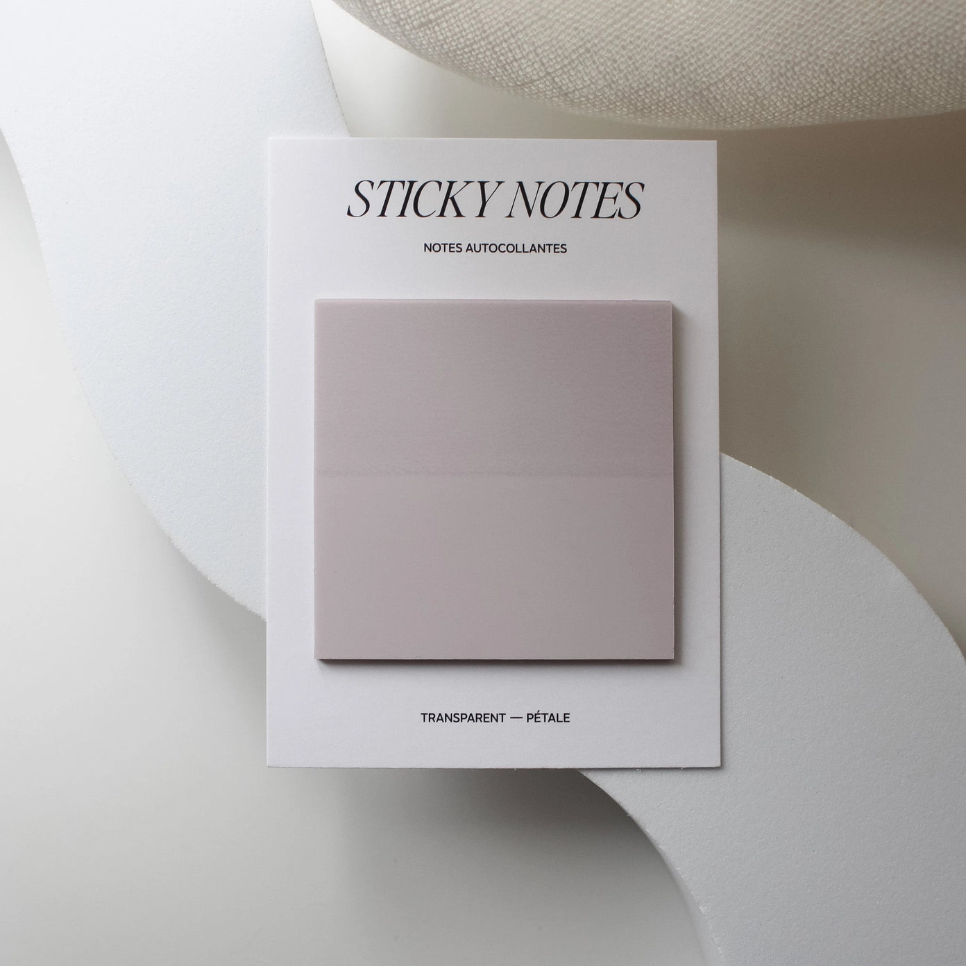 Transparent Sticky Notes -Pètale