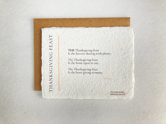 Thanksgiving Feast Card