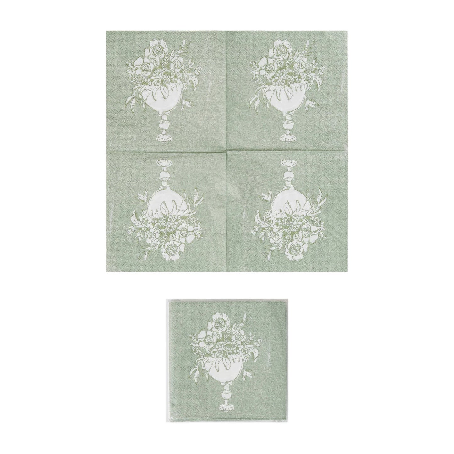 Vase of Flowers Napkins - 50 count